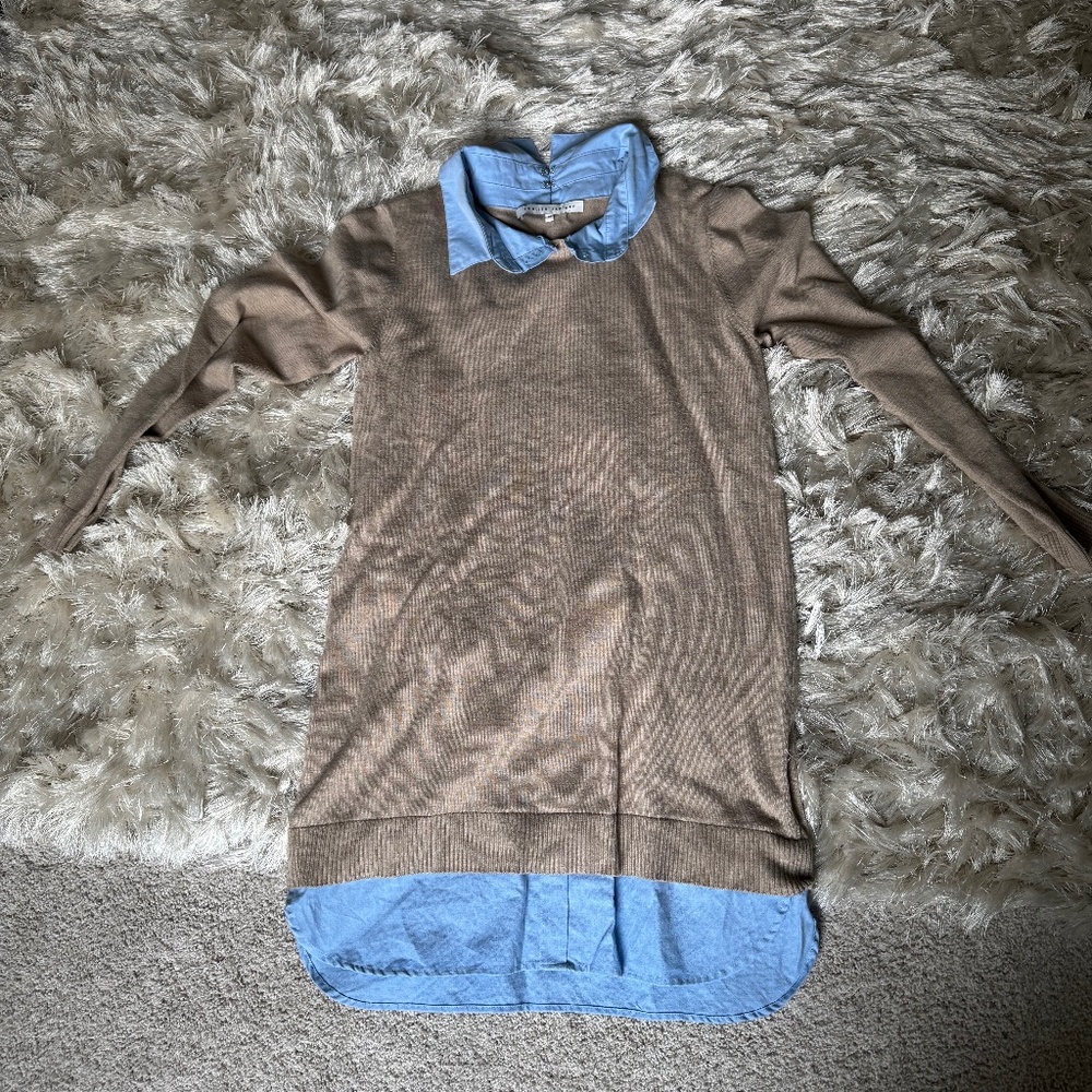 English factory shirt dress- size M